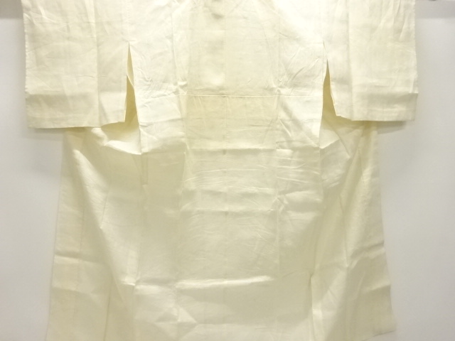 アンティーク　すかし織流水に菊模様夏用長襦袢